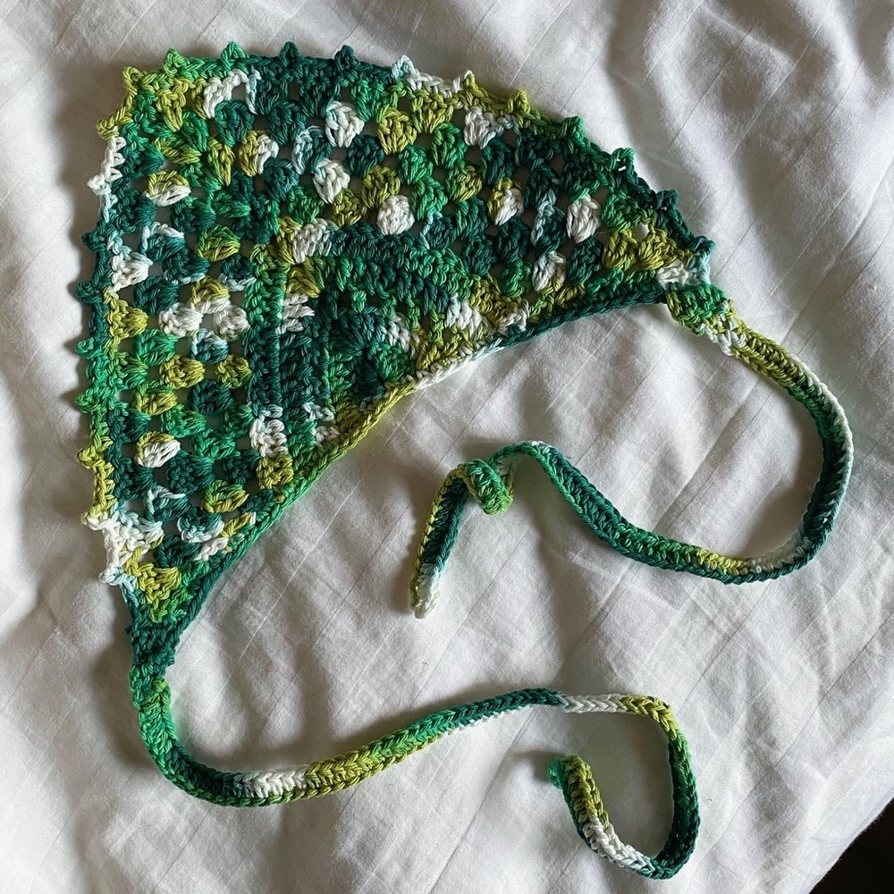 MADE TO ORDER CROCHET BANDANA!